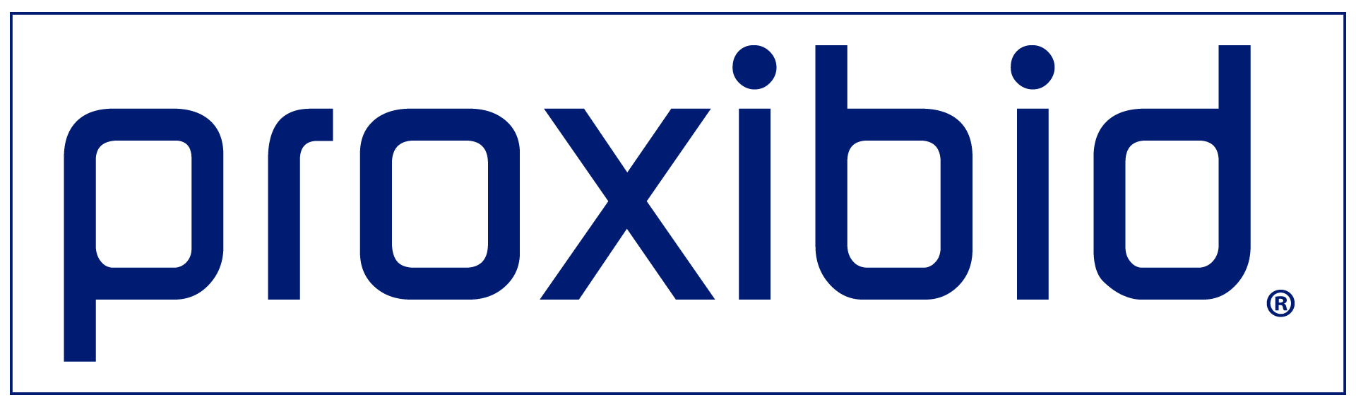 Proxioid logo in blue lowercase letters on a white background