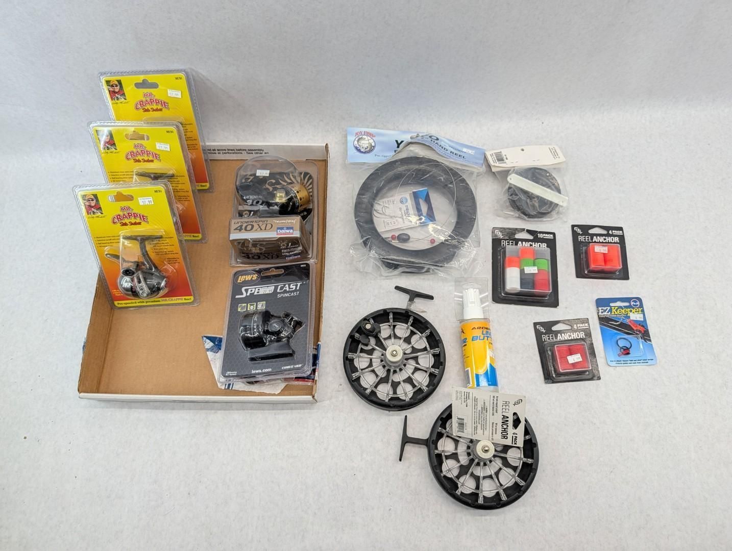 Assorted fishing gear