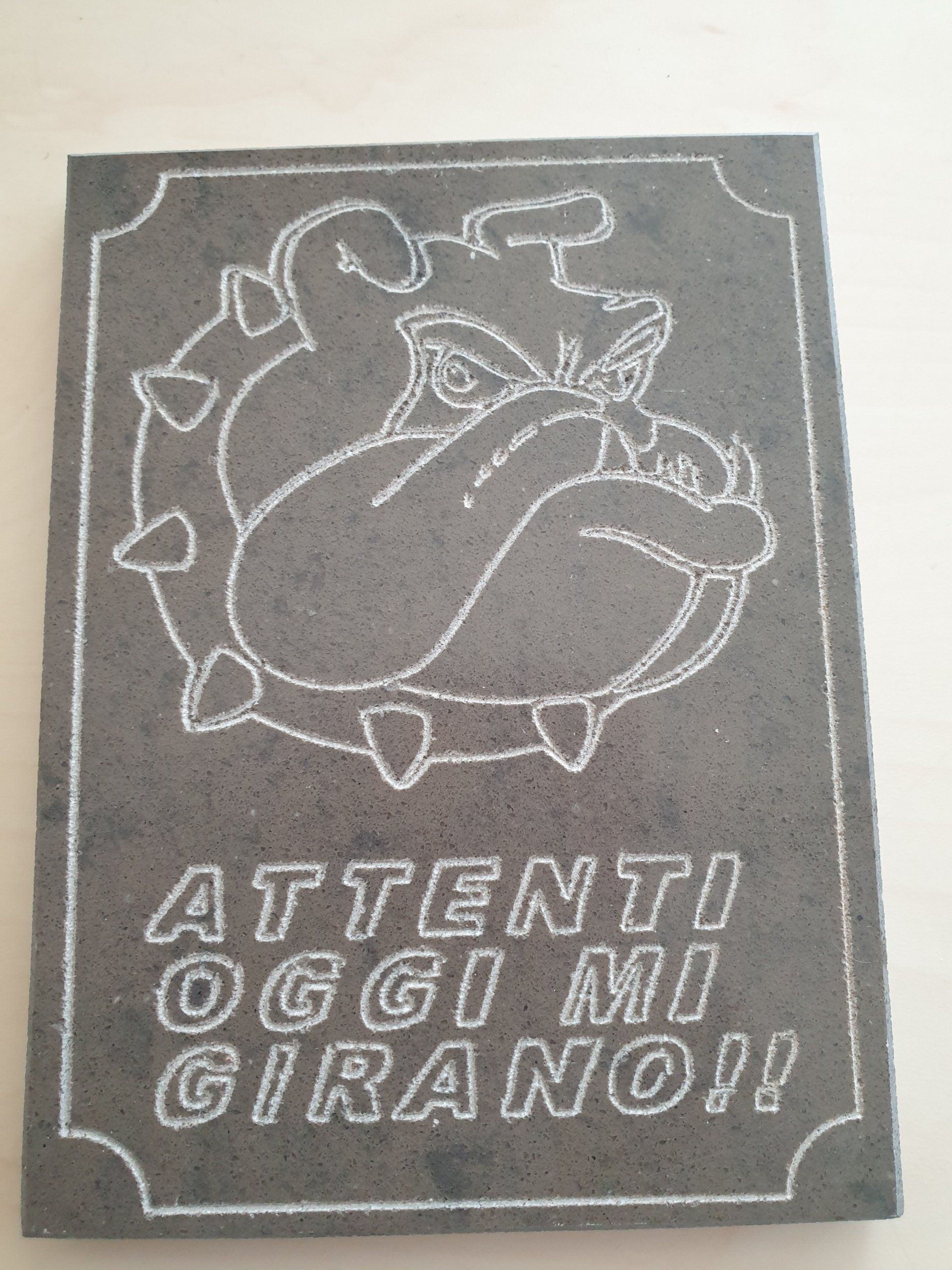 Targhe in marmo, granito o pietra