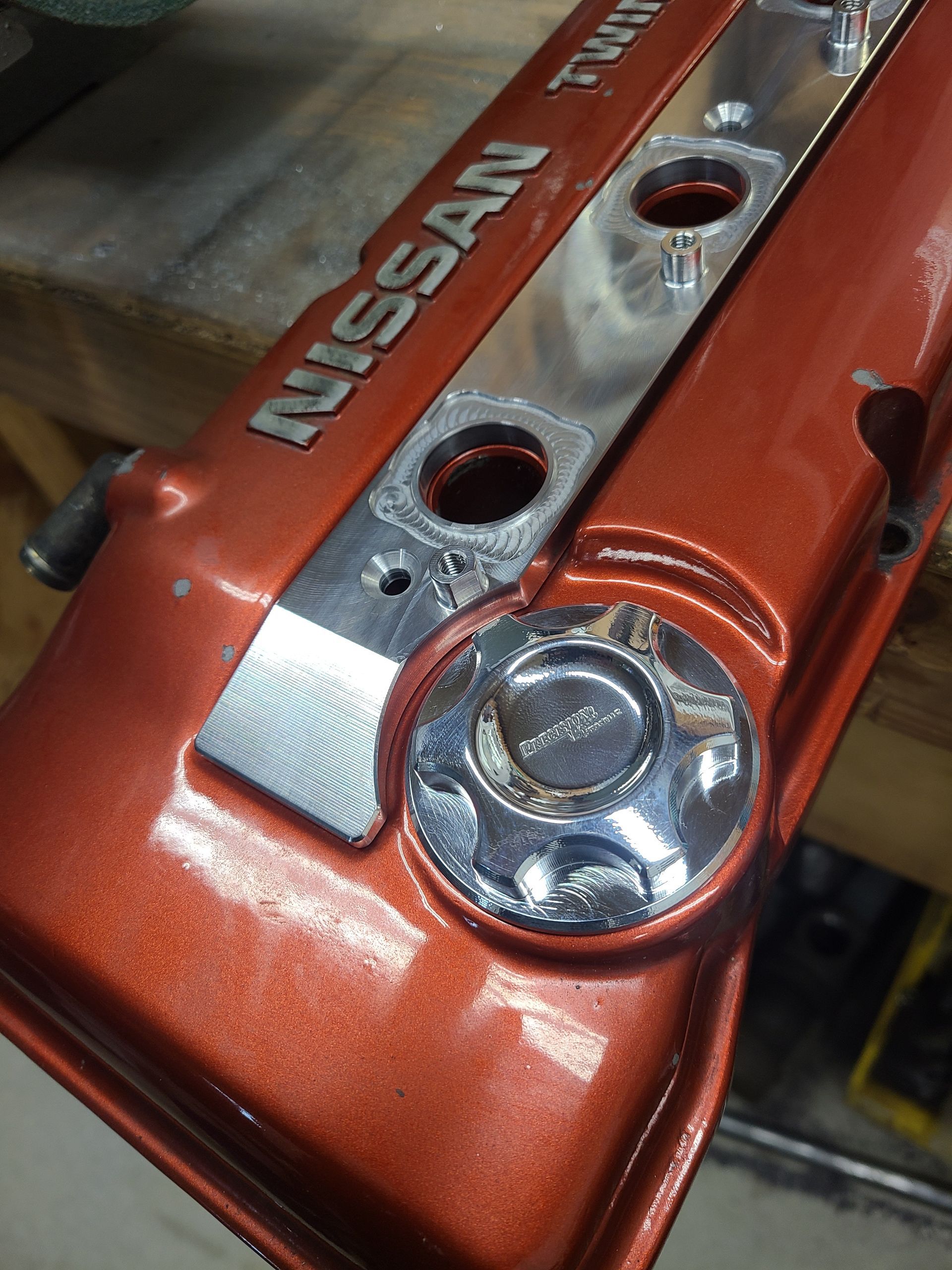 Billet Oil cap for Nissan engines