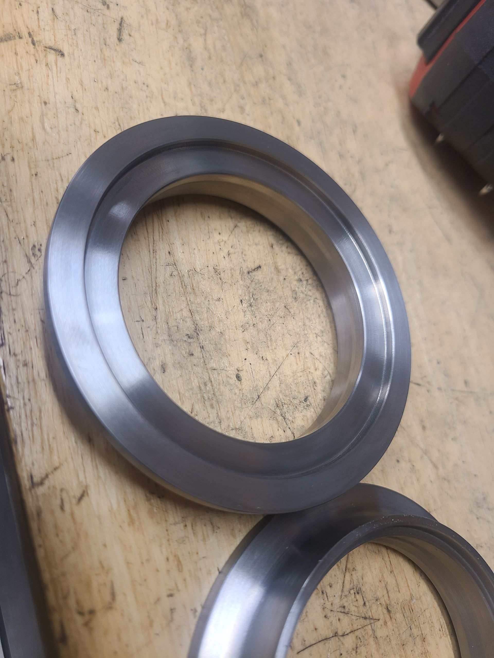 Titanium 60MM titanium blow off valve flange
