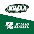 NHIAA logo white and green