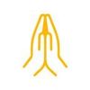 graphic of praying hands