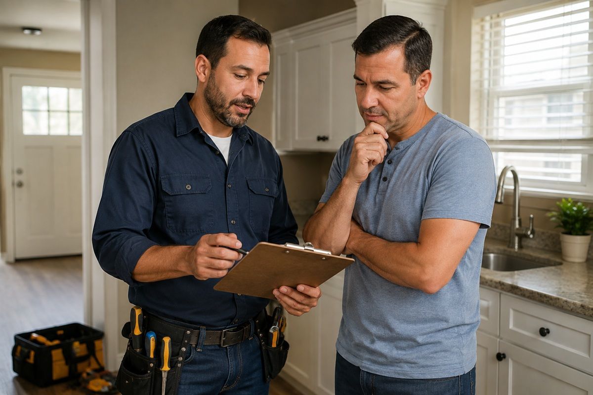 Flooring cost consultation at a Tulare, CA property
