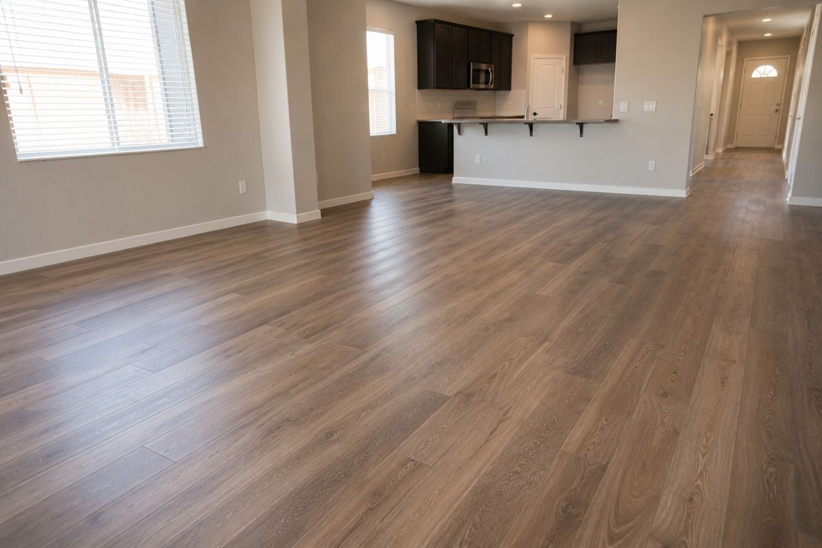 Recent flooring installation project in Tulare, CA

