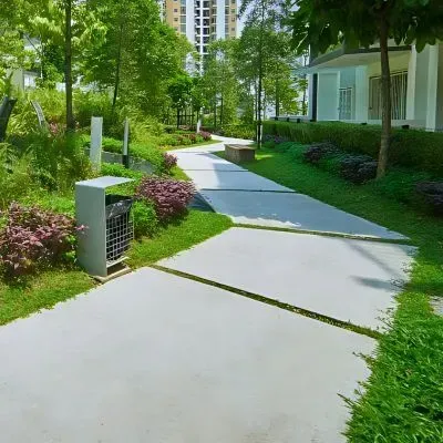 Commercial Concrete Path Installation - Otago University, Dunedin - Dunners Concrete.