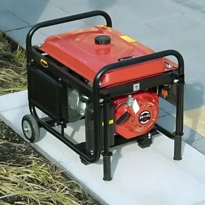 Compact & Functional: Small Concrete Pad Provides a Stable Base for a Generator in Central Dunedin.