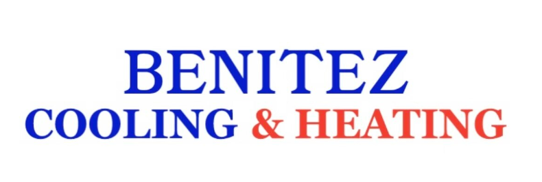 Benitez cooling and heating logo on a white background