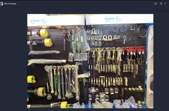 Wall Of Spare Agricultural Equipment Parts — Coastal Farm & Motorcycles In Innisfail, QLD