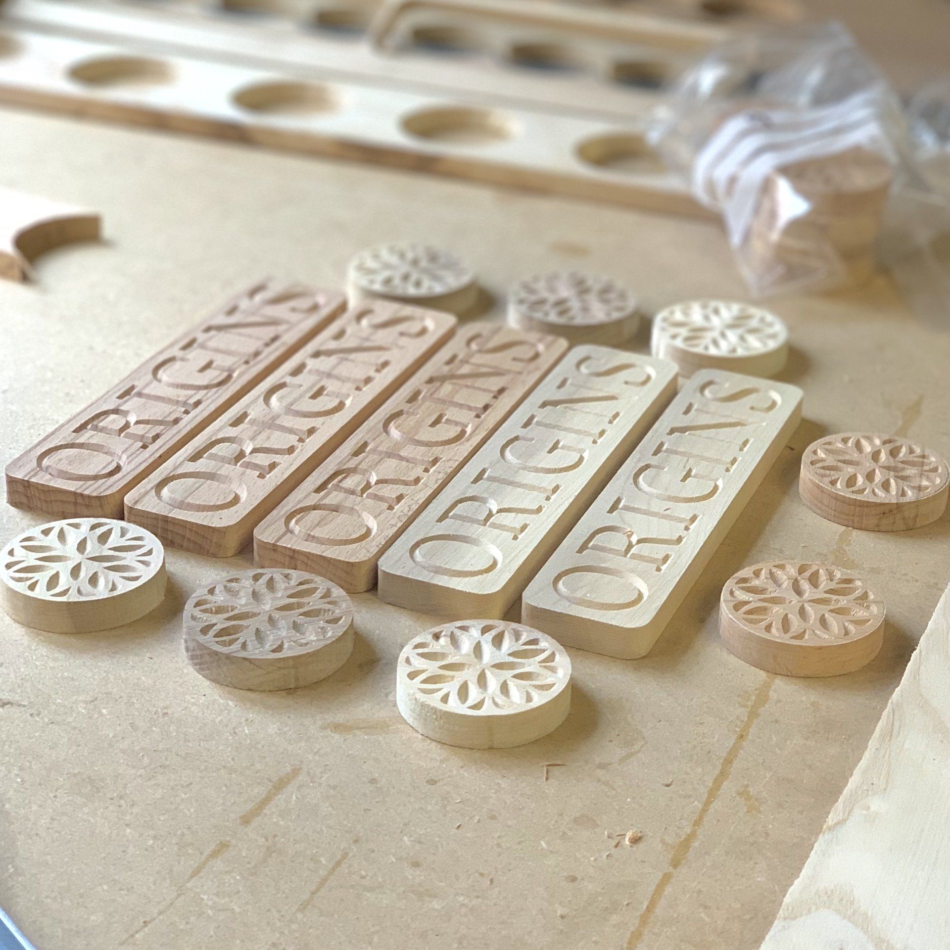 v-carved logo