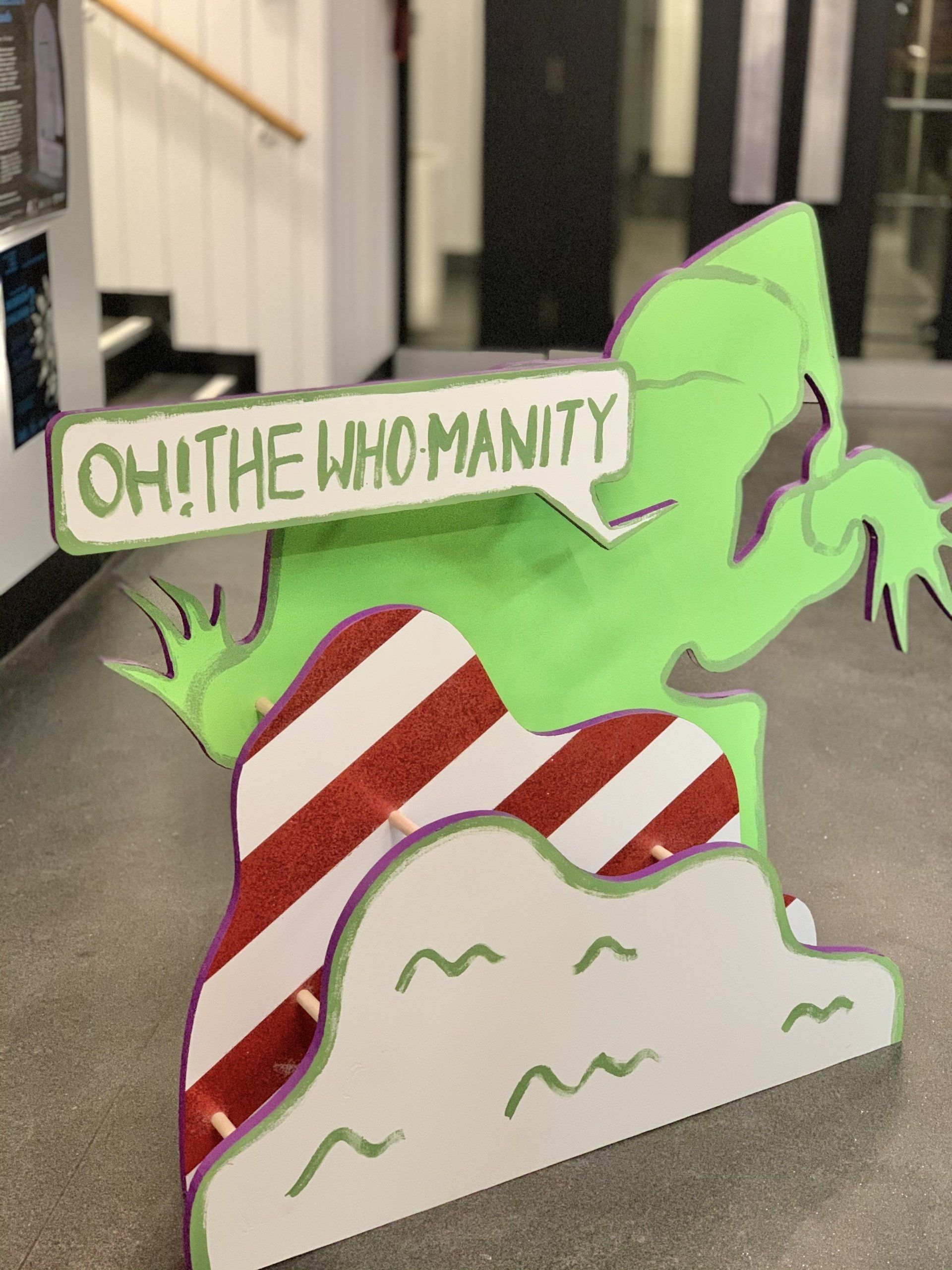 CNC cut stage props