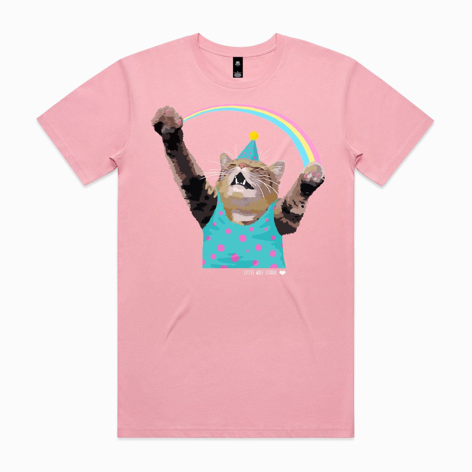 Men's Party Cat T-Shirt