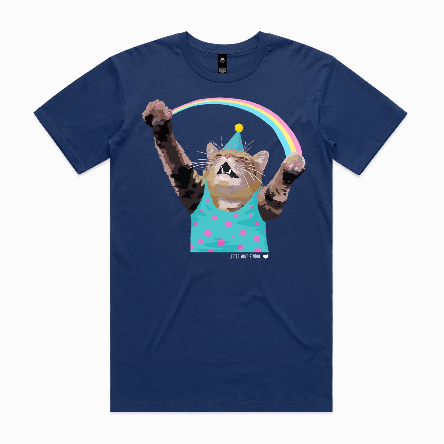 Men's Party Cat T-Shirt