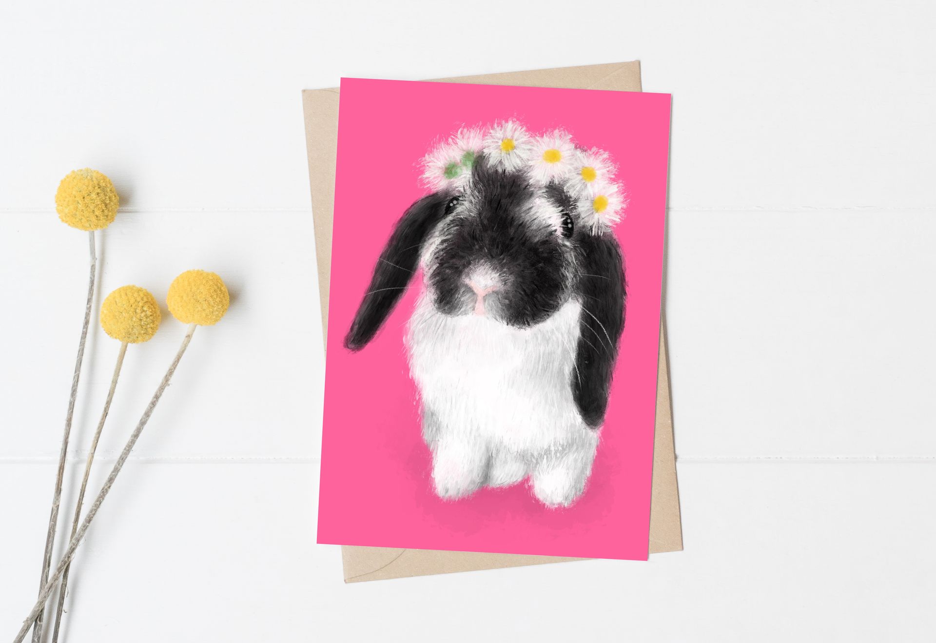Baxter Bunny Greeting Card