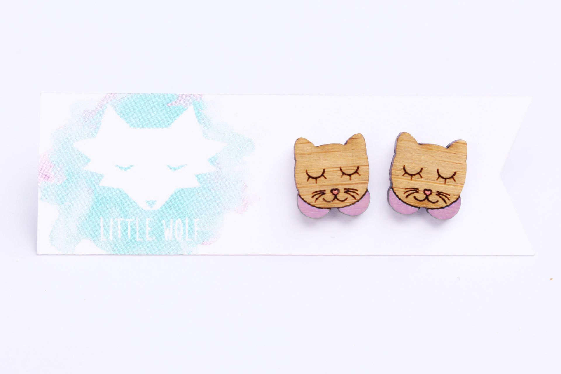 Cat Face Earrings