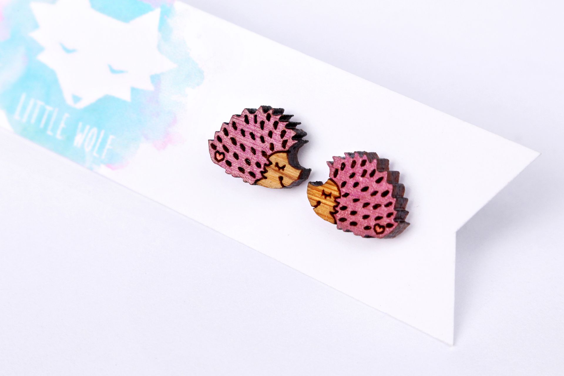 Hedgehog Earrings