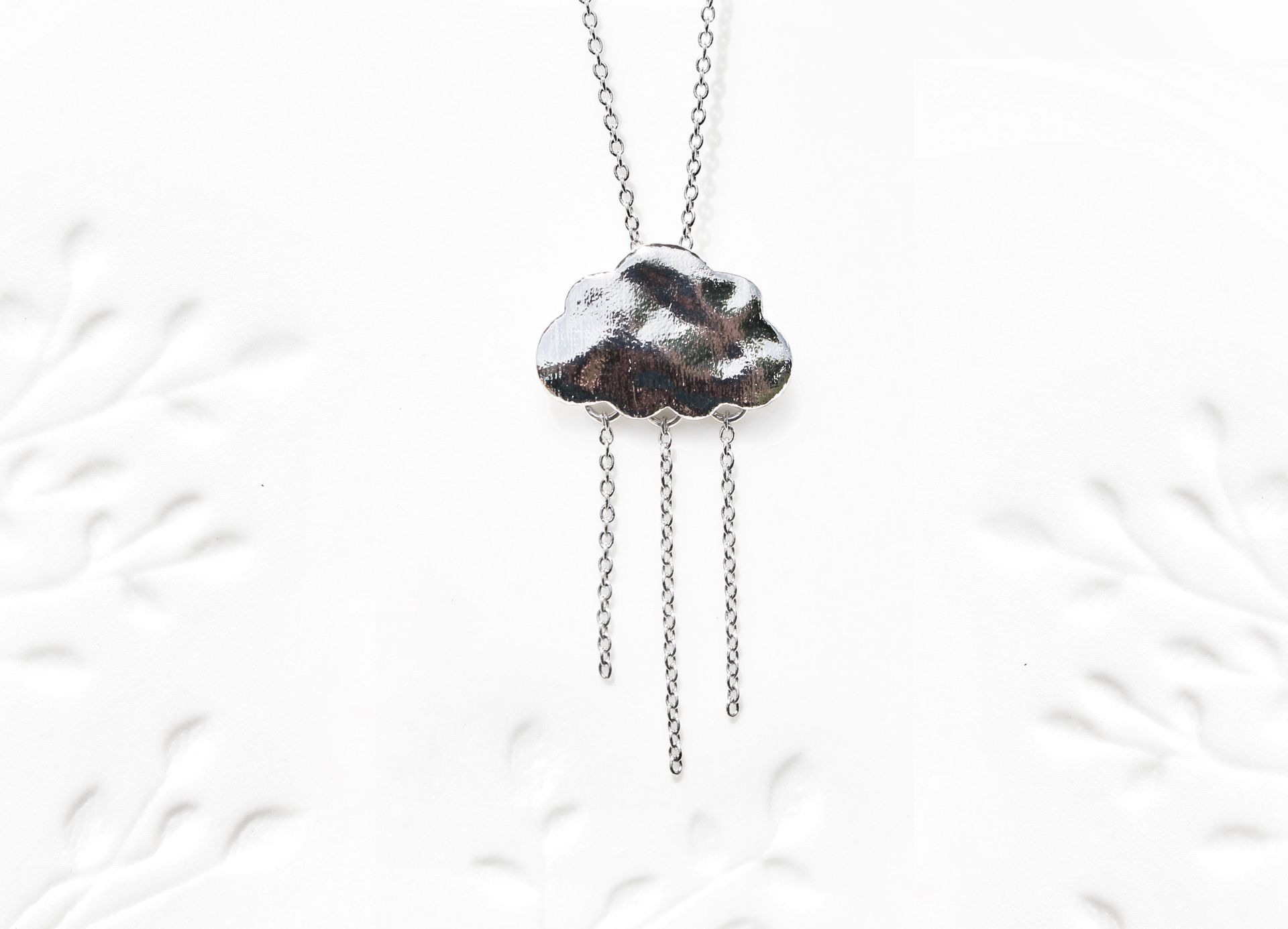 Rain Cloud Necklace