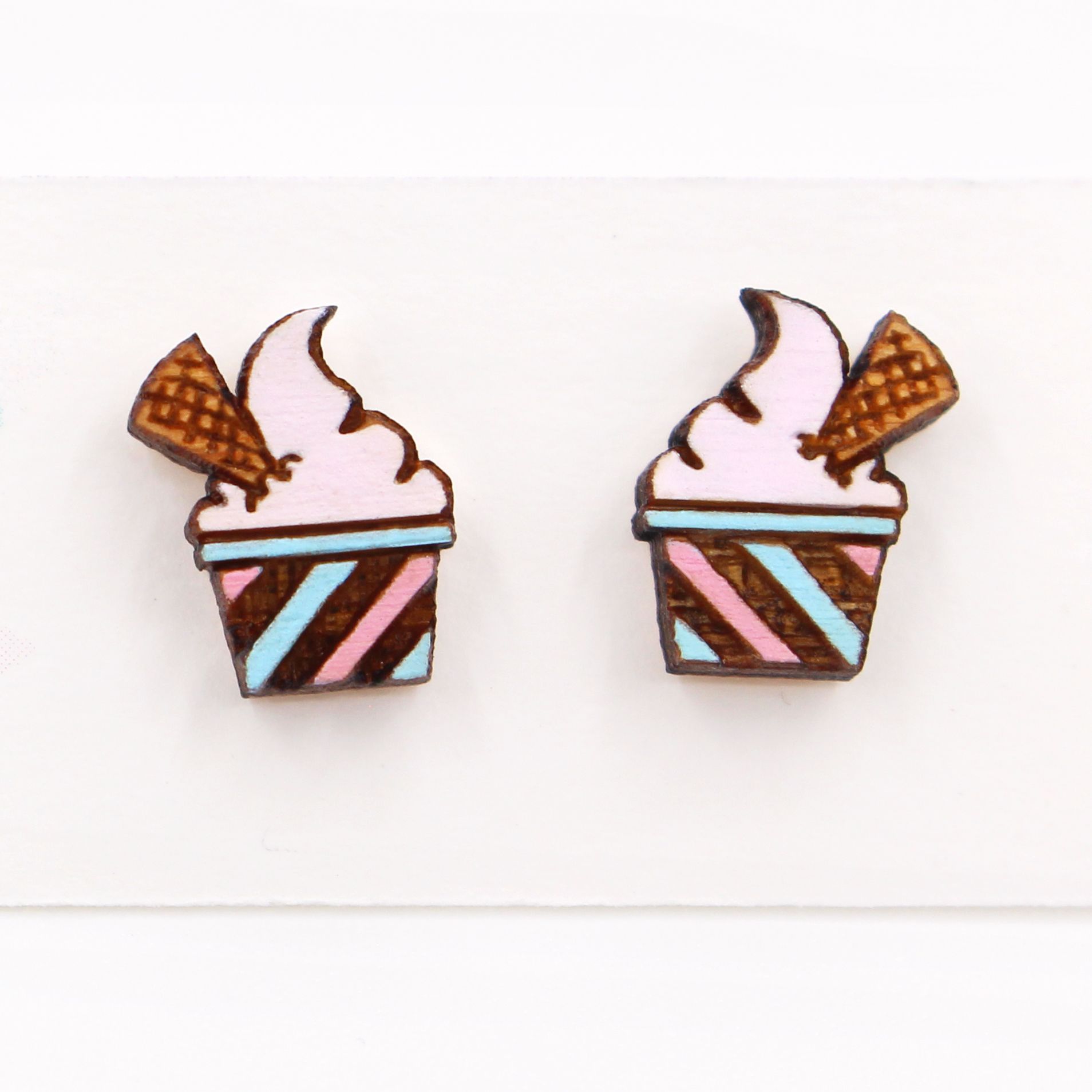 Ice Cream Sundae Earrings