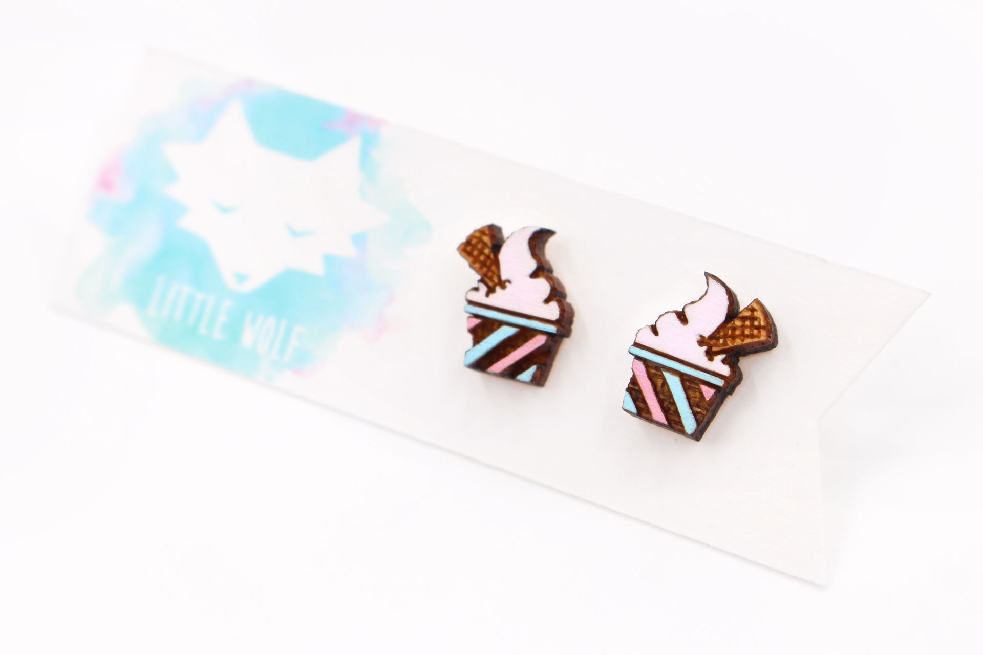 Ice Cream Sundae Earrings