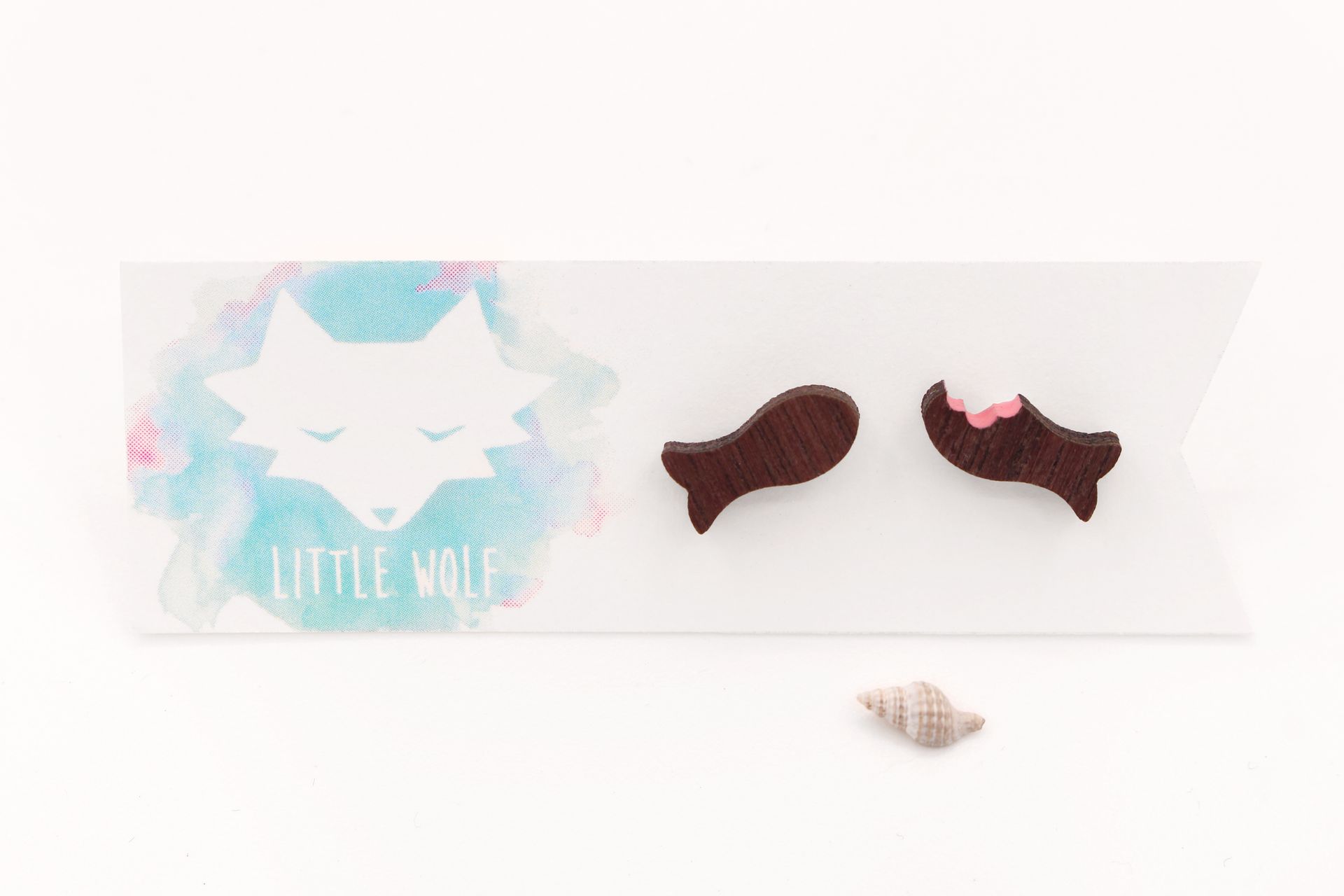 Chocolate Fish Earrings