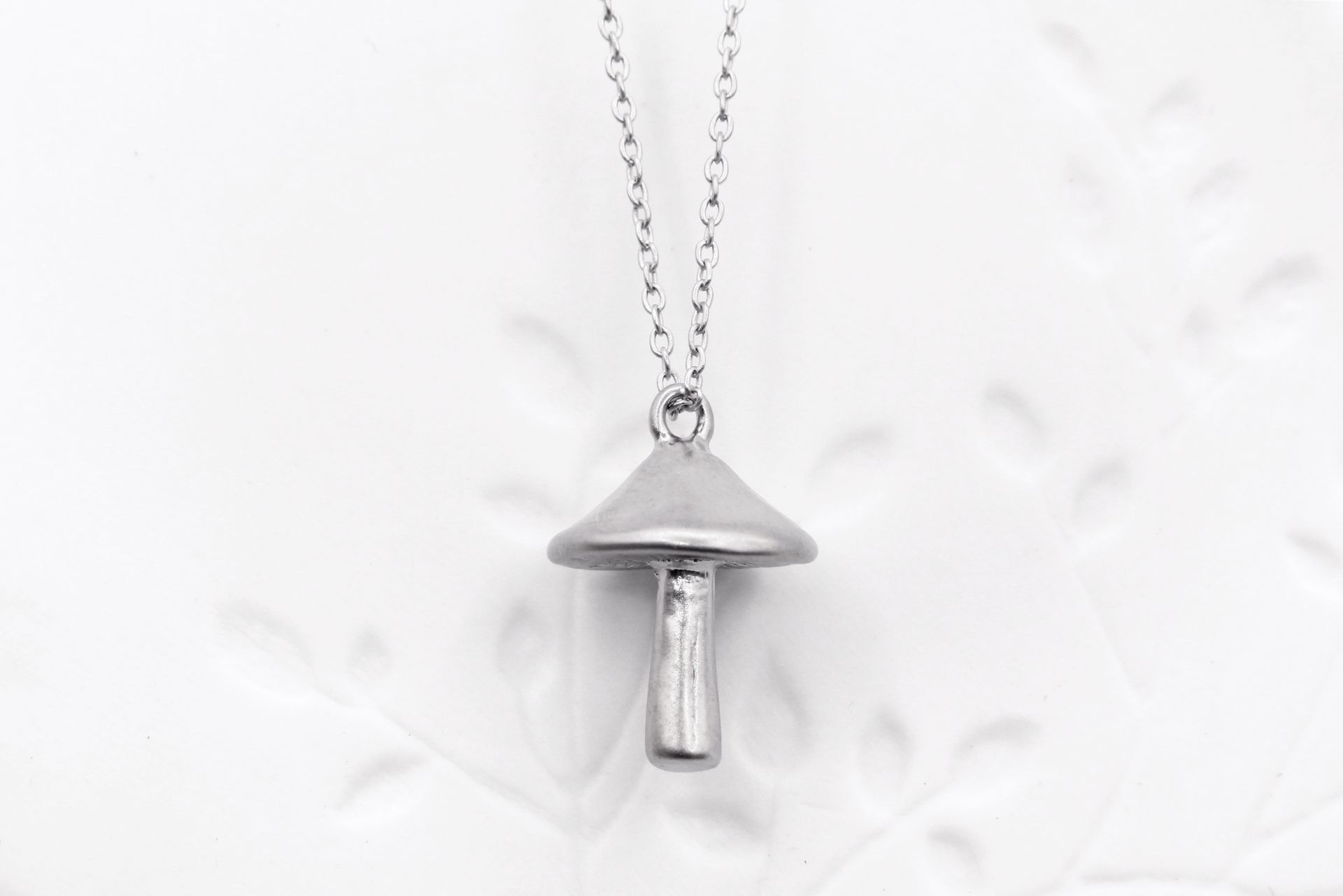 Toadstool Necklace