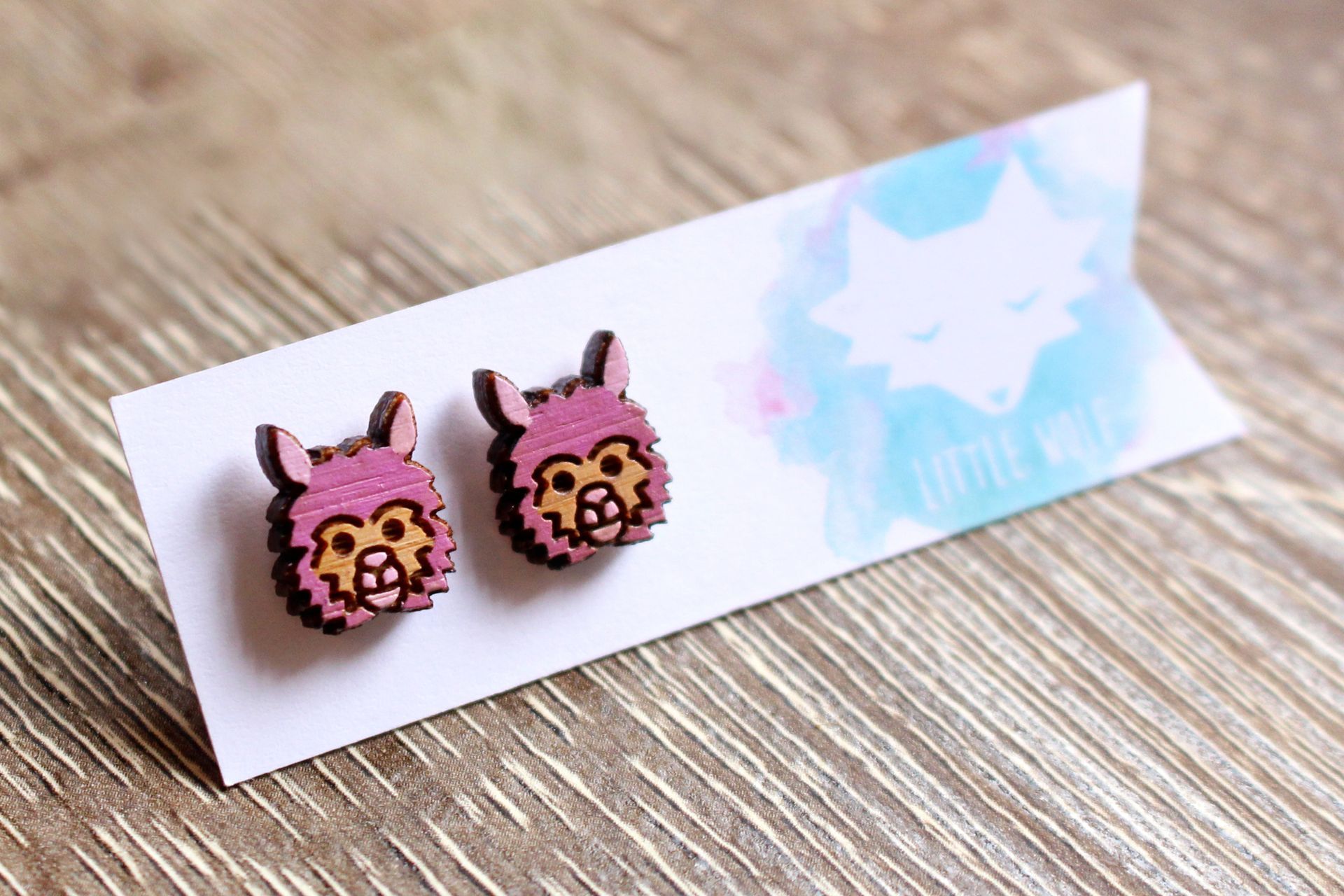Llama Earrings