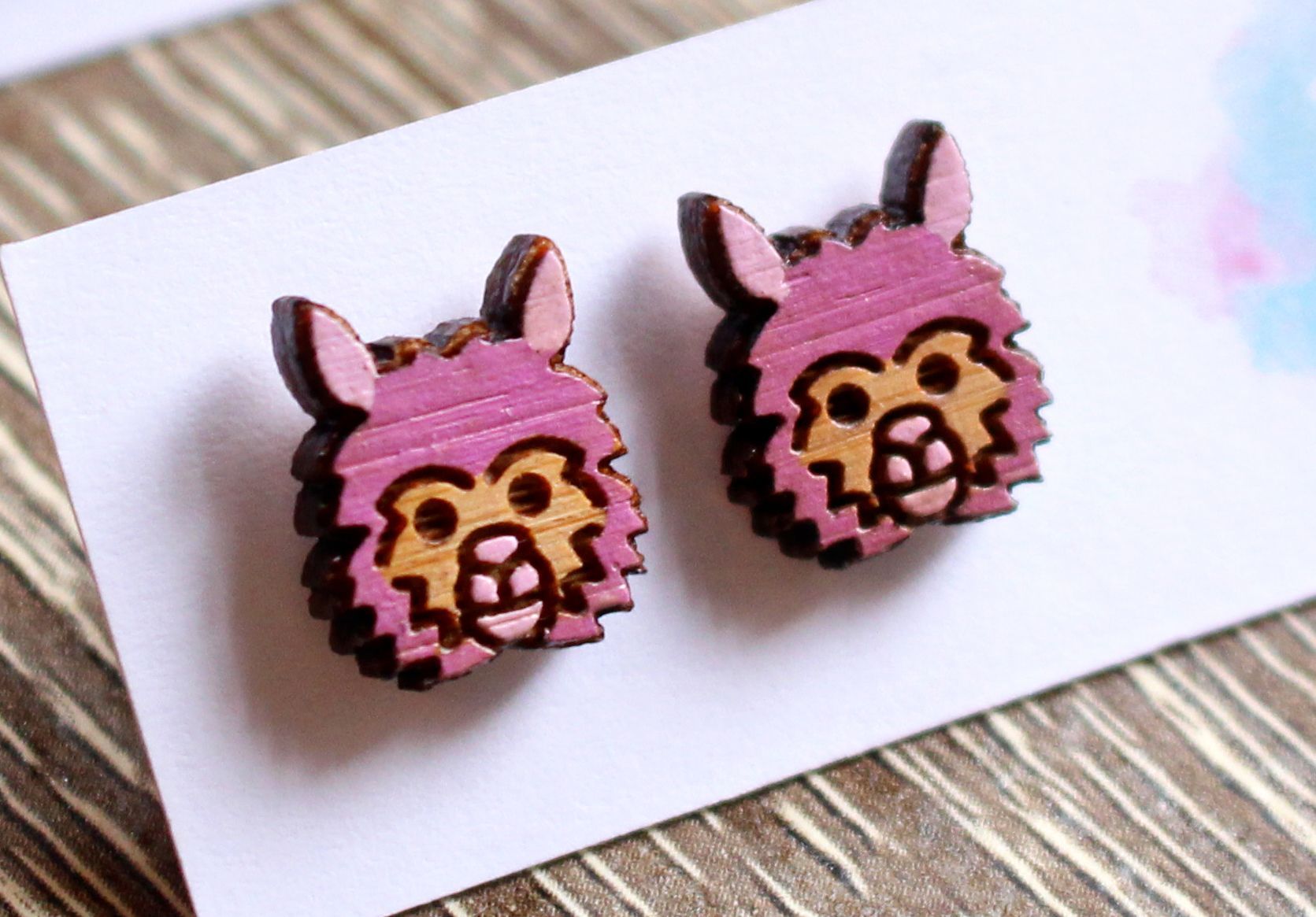 Llama Earrings