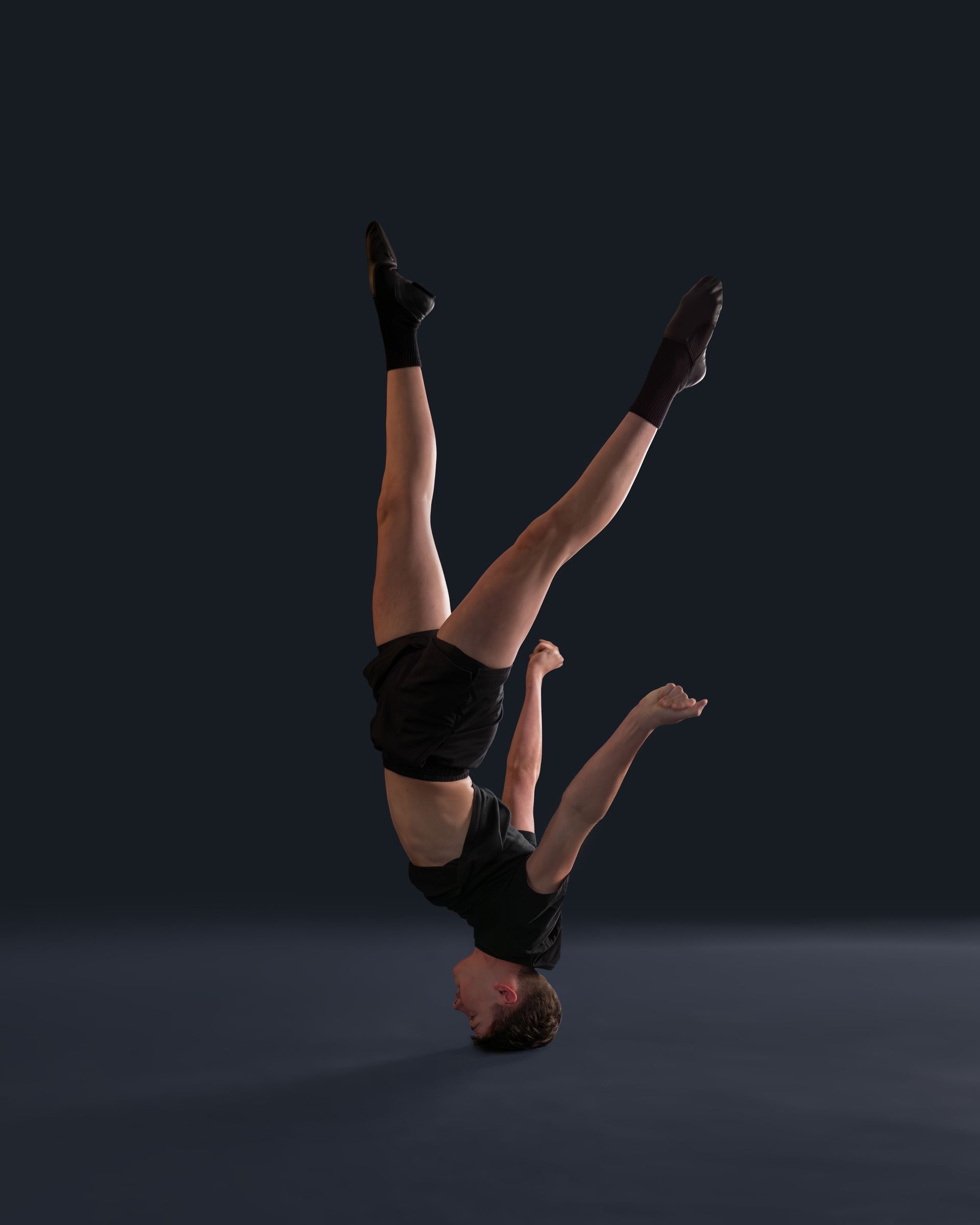 Dancer performing this style