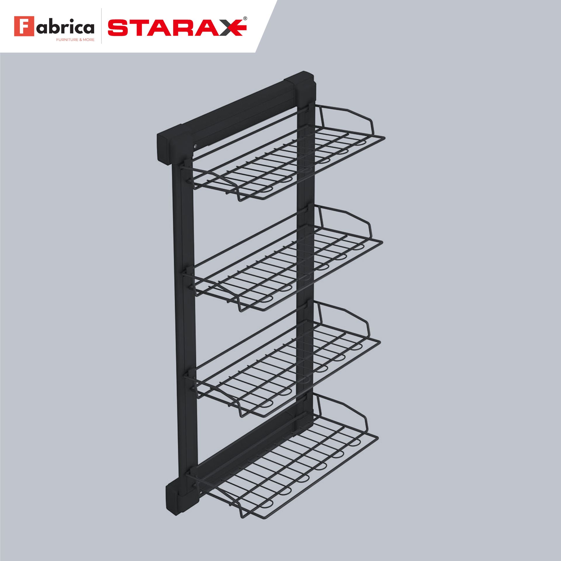 A picture of a factory starax shoe rack