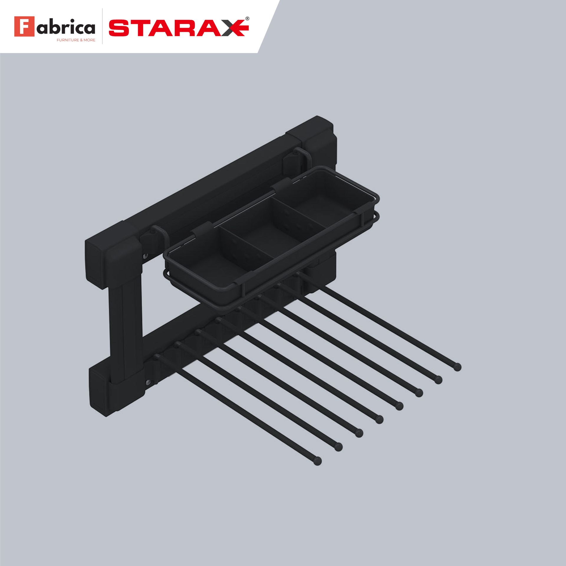 A fabrica starax product is shown in a 3d model