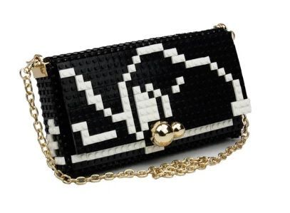 borse , bag and block, lego , fatti a mano , decoro snoopy