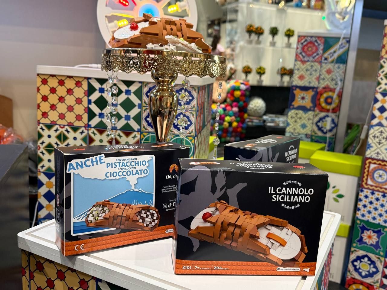 CANNOLO SICILIANO LEGO , GIOVANNI MIRULLA