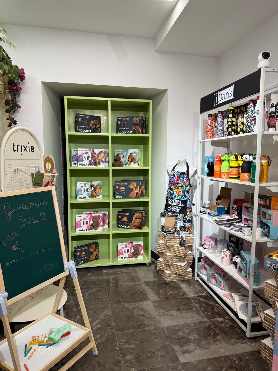 puzzle 3d  in cartone  ,  borracce  i-drink  ,  trixie 