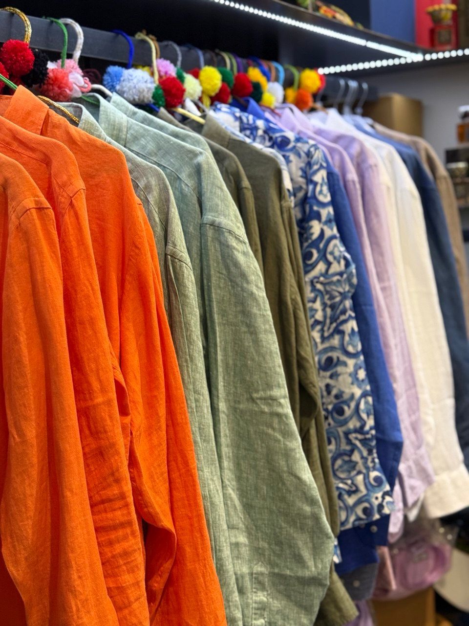 CAMICE DI LINO CENTOLINO , ABBIGLIAMENTO UOMO
