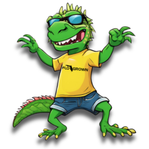 Coconut Creek 954 Iguana man 5K/10K Logo