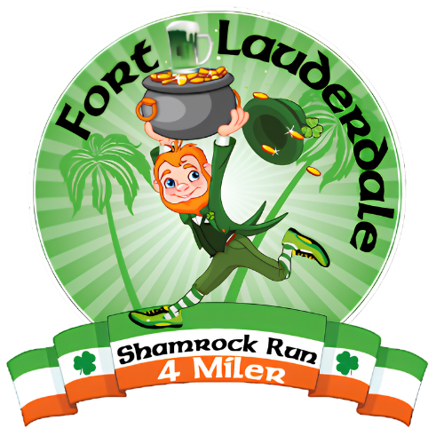 Fort Lauderdale Shamrock 4 Miler Logo