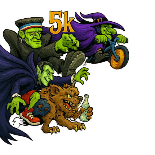 Wicked & Wild Fright Night 5K Logo