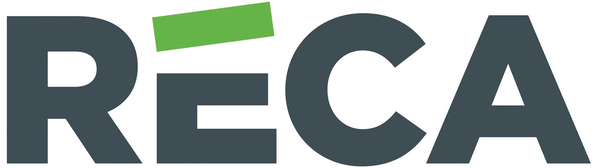 Un logo noir et vert pour une entreprise appelée RCA.