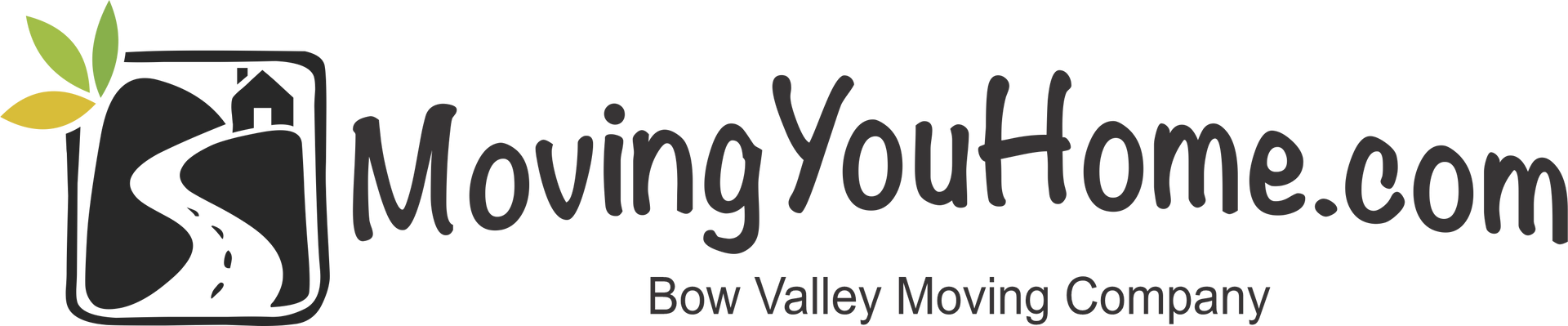 Business logo for a moving company called Moving Your Home