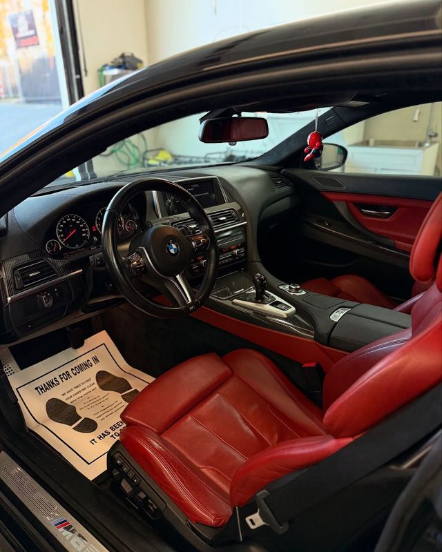 Clean car interior after a interior detail at A1 Auto Detailing