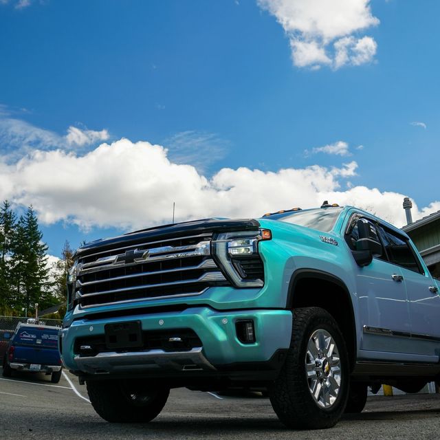 Silverado 3500 — Color-change PPF