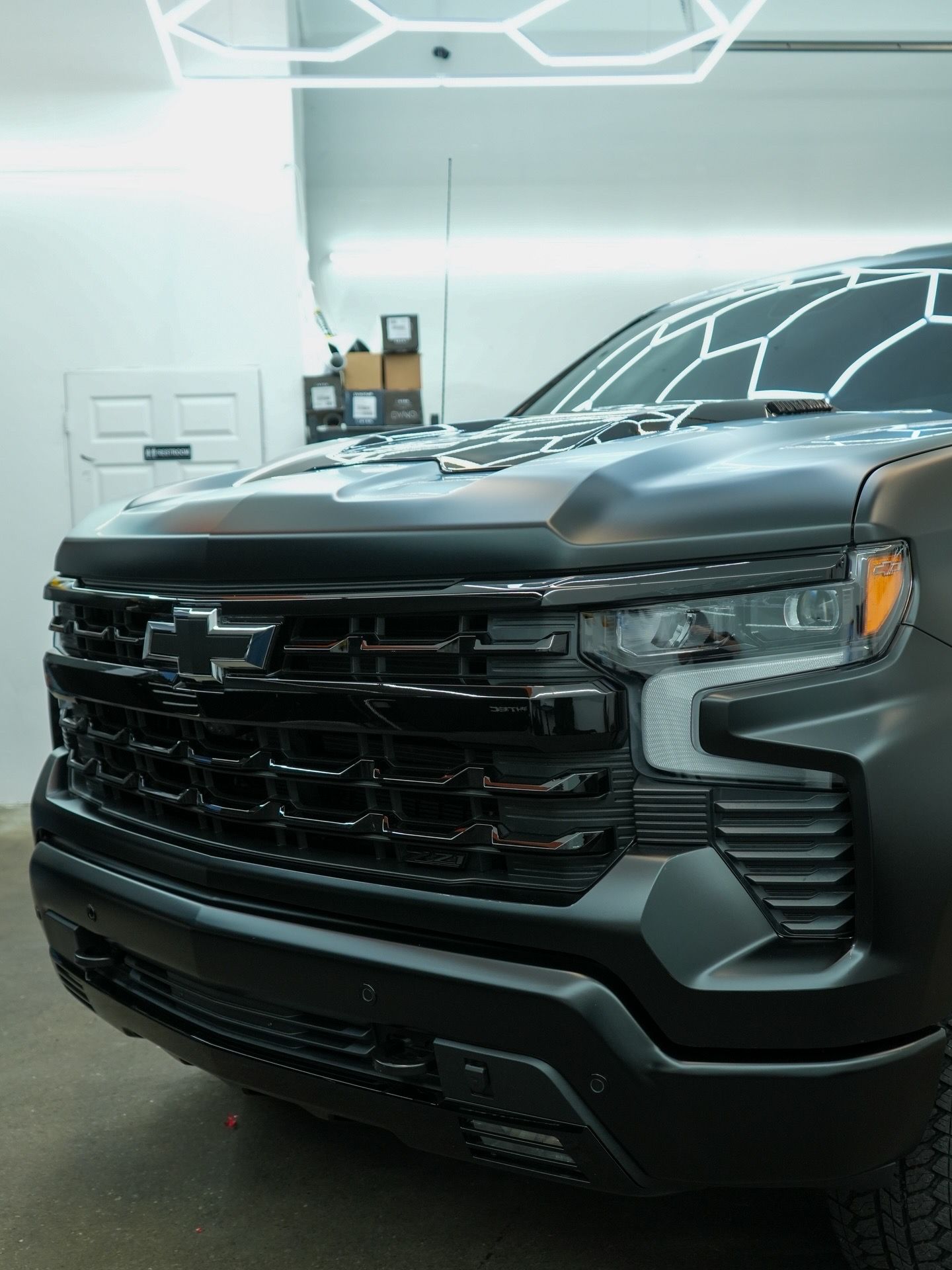 Chevrolet Silverado in the A1 Auto Detailing shop
