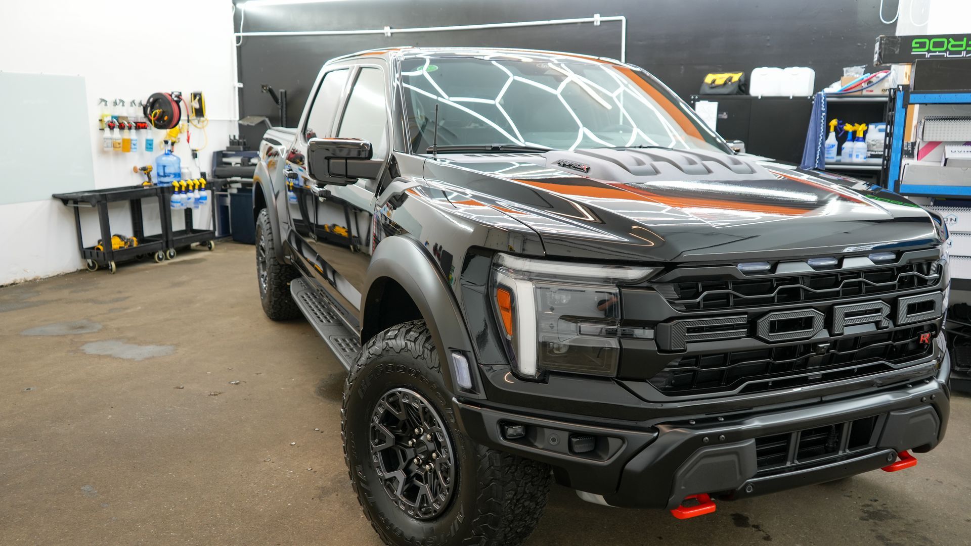 Ford Raptor detailed at A1 Auto Detailing in Lynnwood, WA
