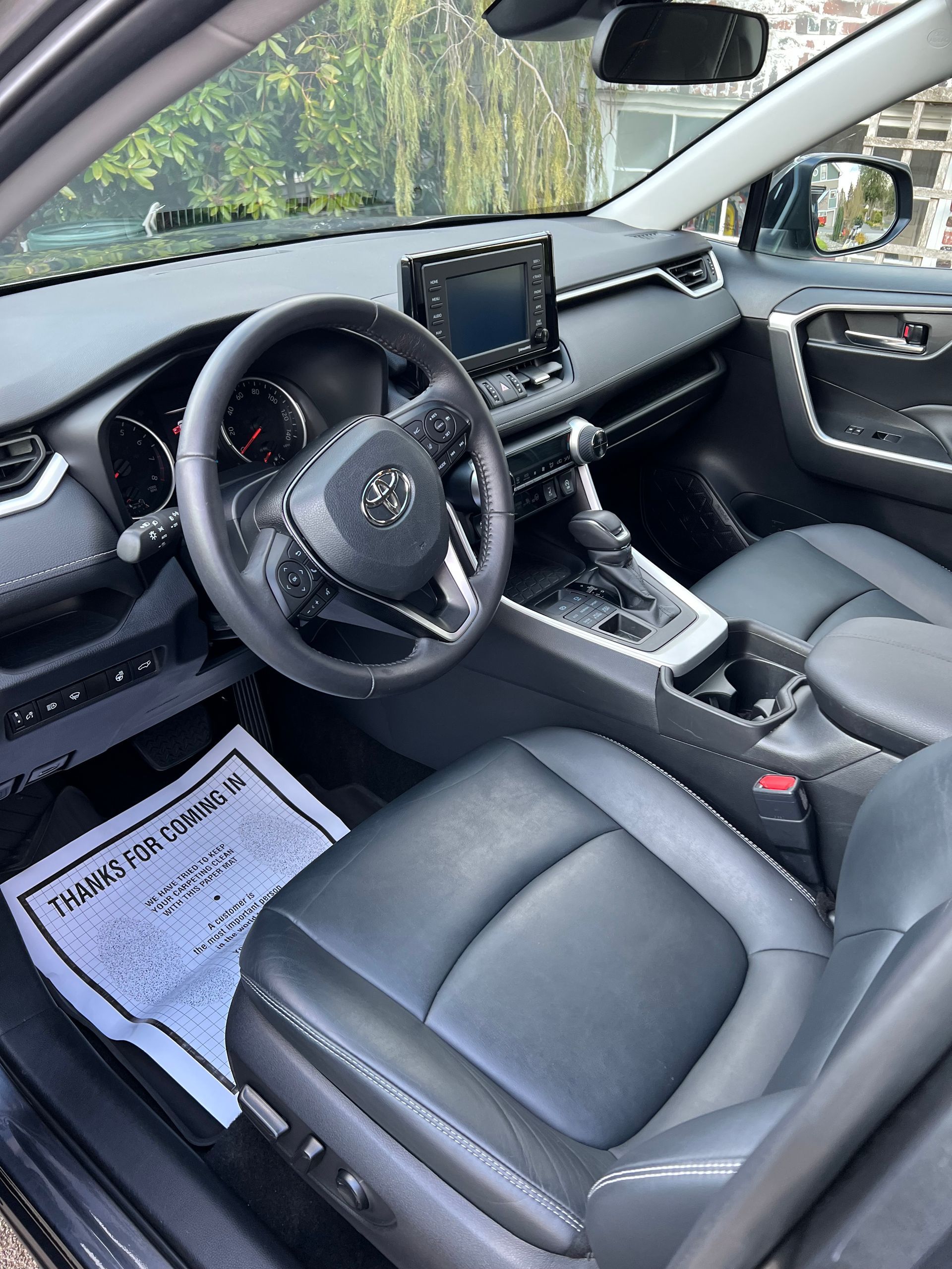 Detailed car interior after service at A1 Auto Detailing