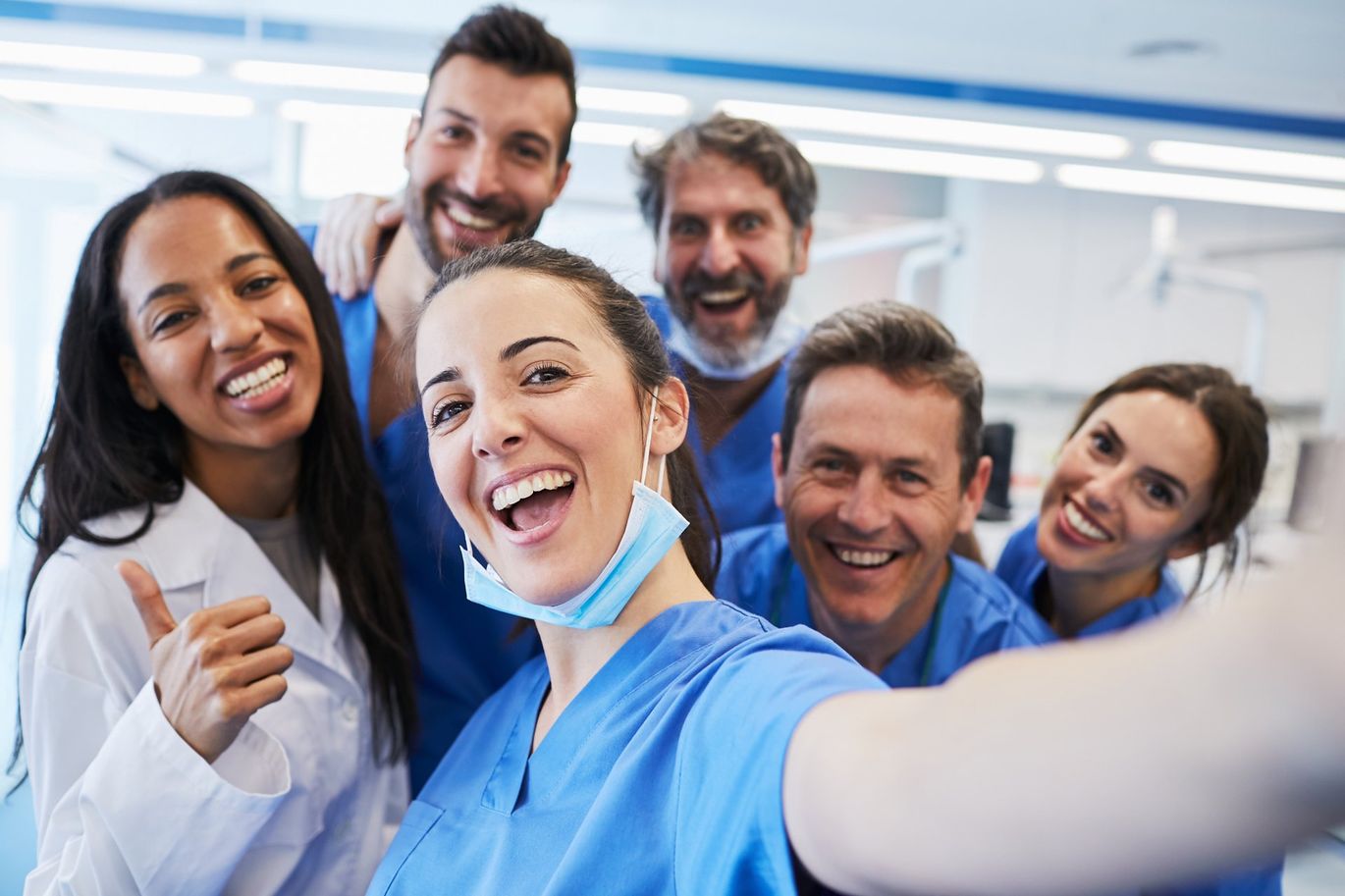 Happy Nurses — Huntsville, AL — Inspiring Smiles Family Dentistry Happy Nurses — Huntsville, AL — Inspiring Smiles Family Dentistry