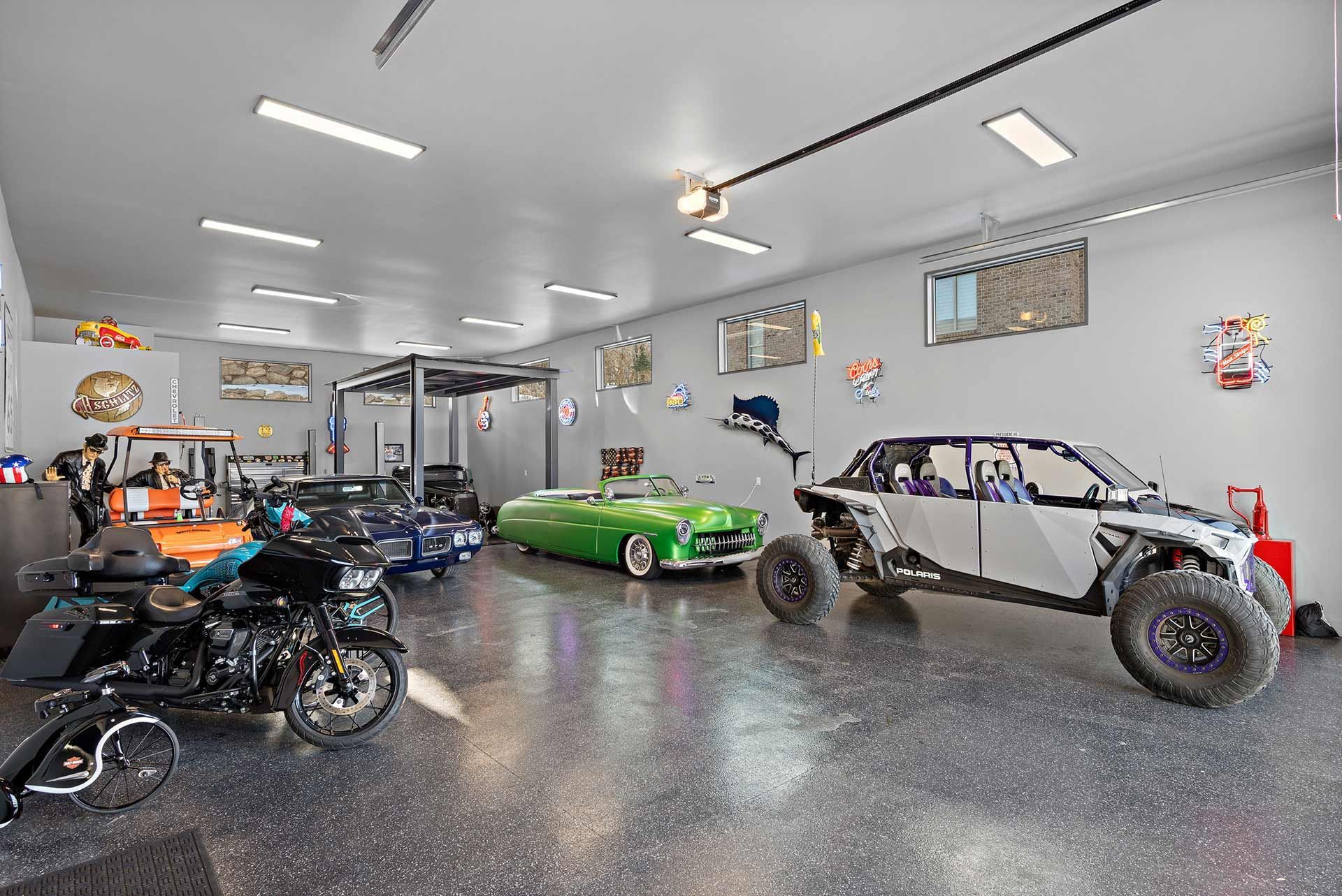 Vehicle Collection in Basement