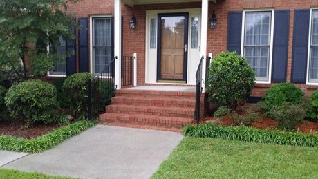 One of the many railiings and window guards we provide in Lexington, SC