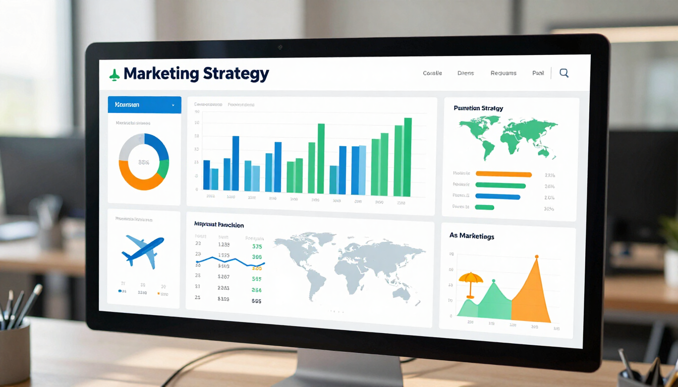 A professional digital marketing strategy for a VoyaPress tourism press release.