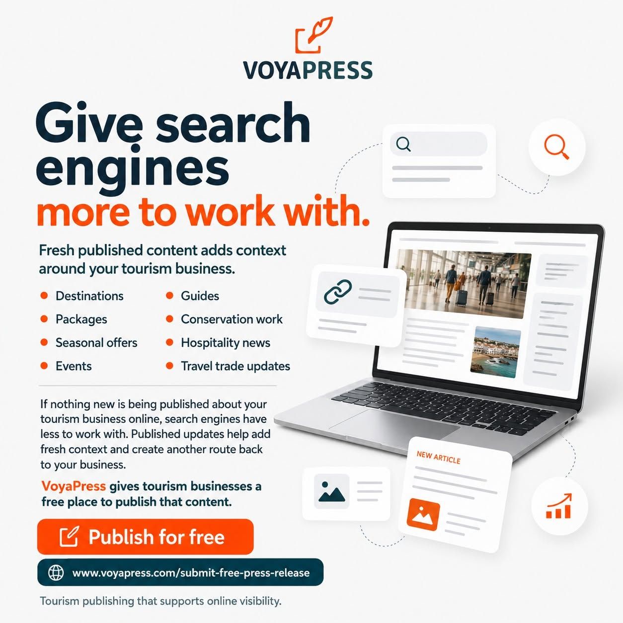 Searchable Tourism Content