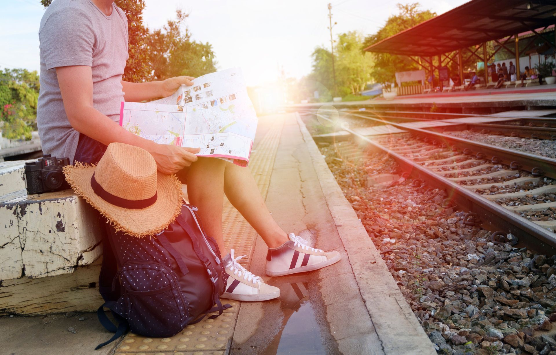 Travel trade professionals viewing tourism news
